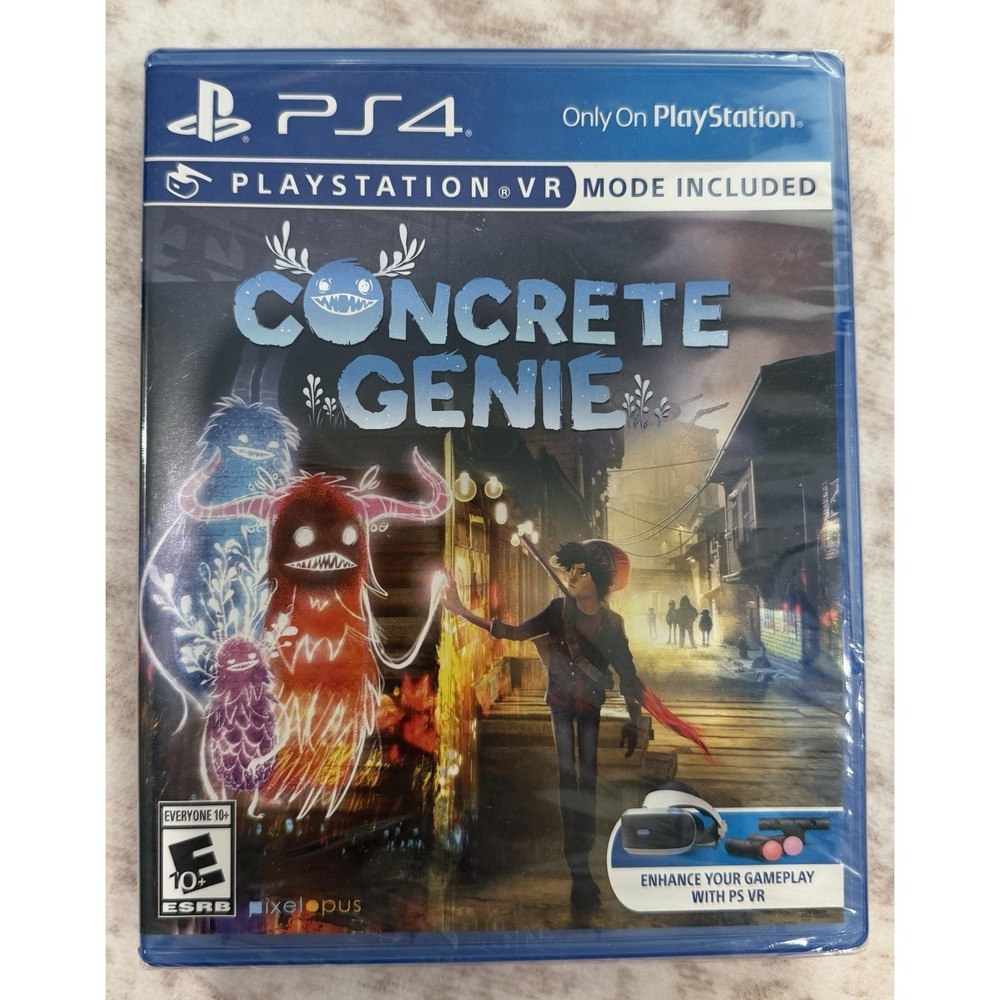 Concrete Genie Sony PlayStation 4 PS4 2019 VR And Move Optional (Sealed)